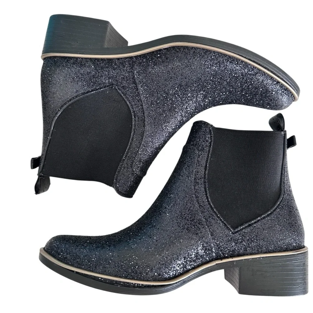Kate Spade Sedgewick Glitter Ankle Booties Size 6 - 7